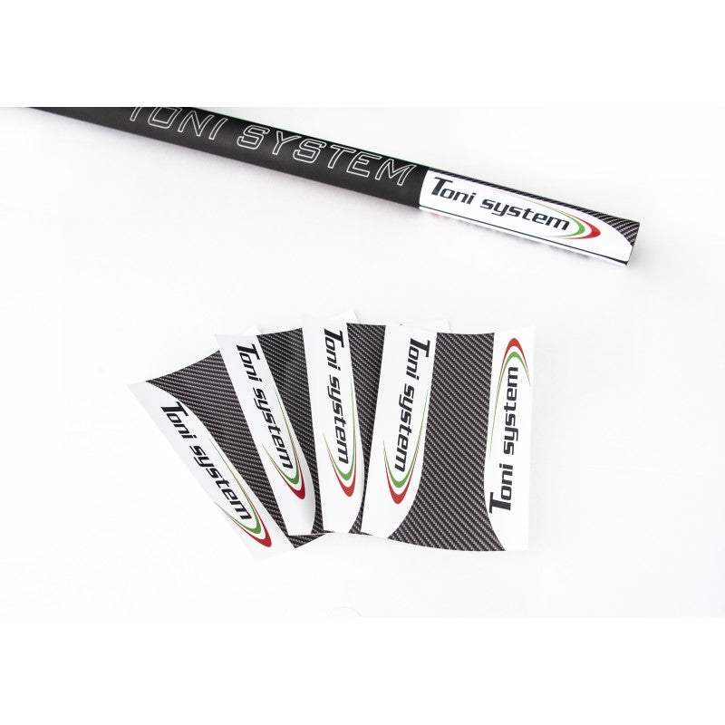 Toni System Adesivo protettivo corto in PVC per tubo serbatoio (4 pezzi)
