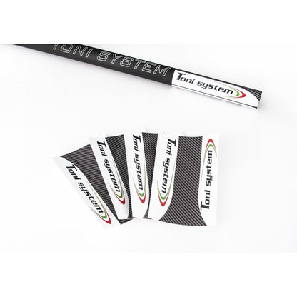Toni System Adesivo protettivo corto in PVC per tubo serbatoio (4 pezzi)