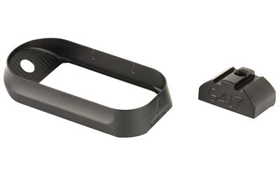 Agency Arms, Magwell, No Back Strap, For Glock 17 Gen4, Black Finish
