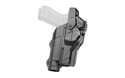Rapid Force Duty Holster, Level 3, Fits Glock 17 with Light and Micro Red Dot, Mid Ride