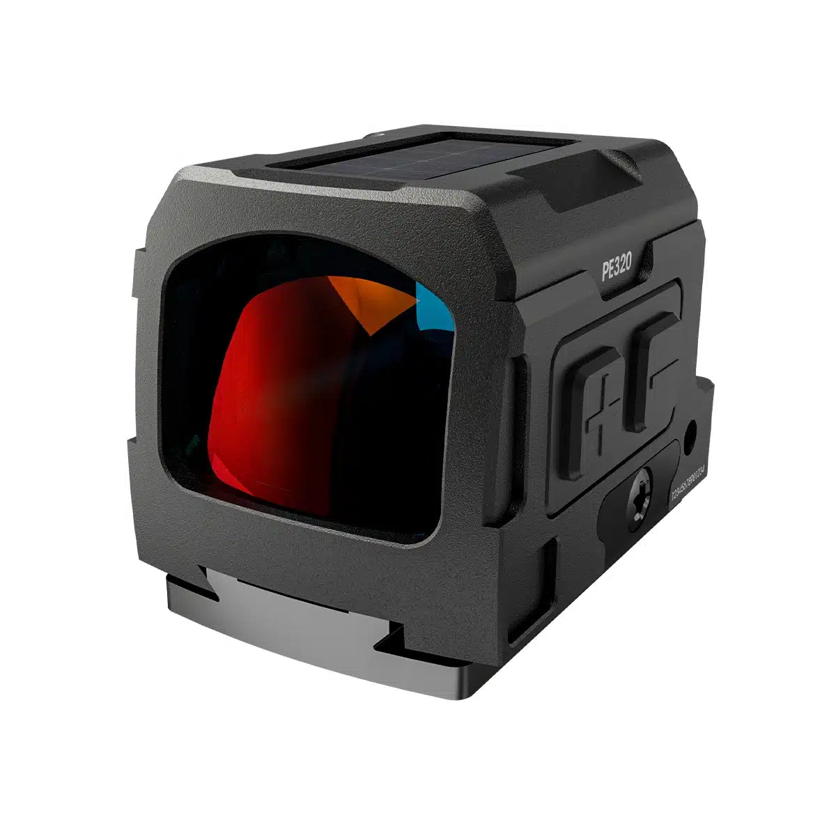AiMWIN PE320 red dot a emettitore chiuso su sfondo bianco