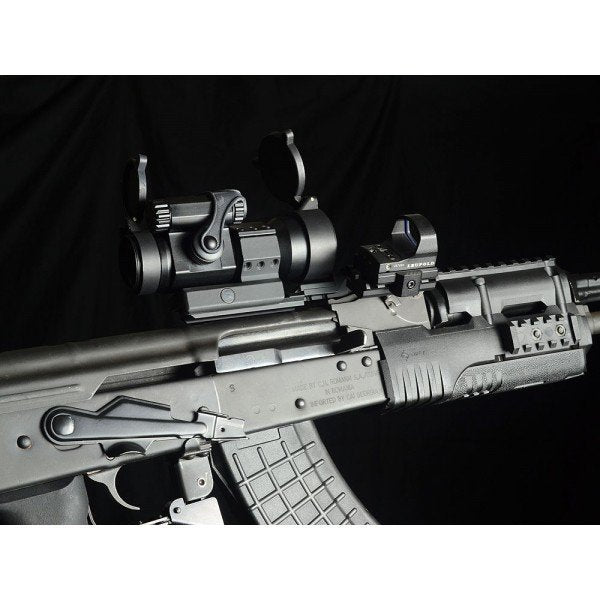 Strike Industries AK Rear Sight Rail 2 con rail esteso e rail a 45°, foto 4 di 10