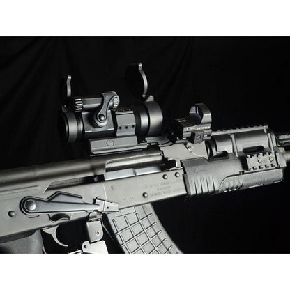 Strike Industries AK Rear Sight Rail 2 con rail esteso e rail a 45°, foto 4 di 10