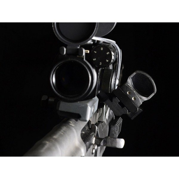 Strike Industries AK Rear Sight Rail 2 con rail esteso e rail a 45°, foto 5 di 10
