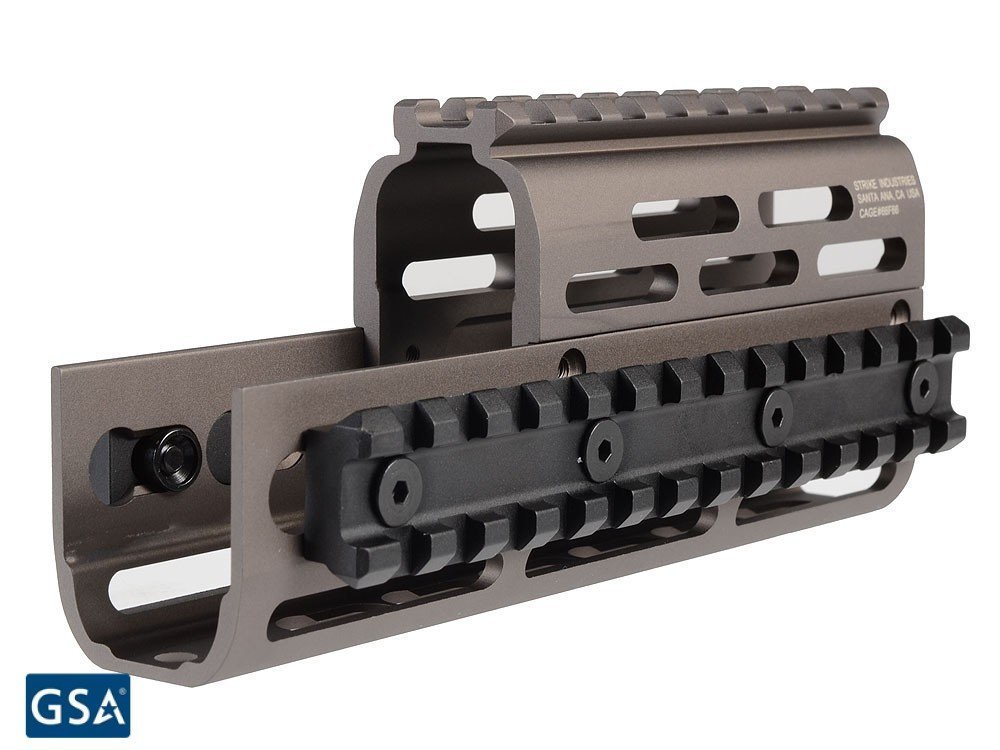 Strike Industries astina KeyMod TRAX 1 per AK FDE, foto 3 di 4