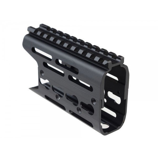 Strike Industries astina KeyMod TRAX 2 per AK nero, foto 5 di 10