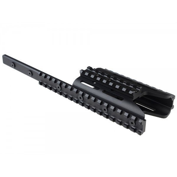 Strike Industries AK Modular Key Mod Handguard Rail TRAX 2 - BK