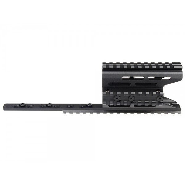 Strike Industries astina KeyMod TRAX 2 per AK nero, foto 8 di 10
