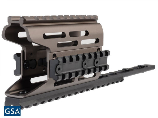 Strike Industries AK Modular Key Mod Handguard Rail TRAX 2 - FDE