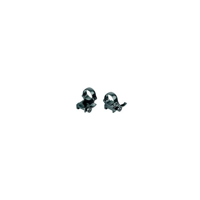 Recknagel anelli Picatinny estesi a sgancio rapido diametro 30 mm altezza 18 mm