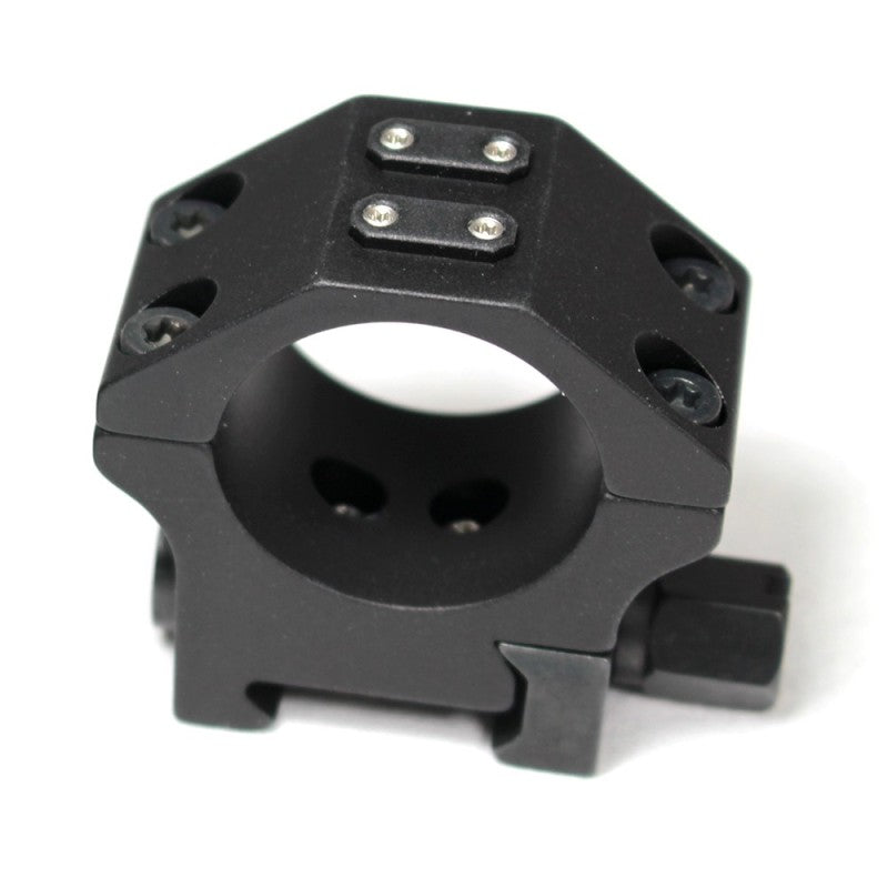 ERATAC anelli Picatinny MILSPEC diametro 30 mm altezza 17 mm nero