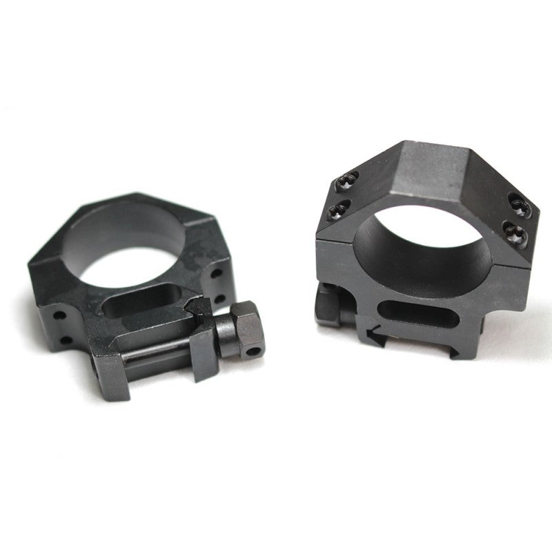 Poli Nicoletta anelli tattici a 4 viti in acciaio 30 mm per Weaver