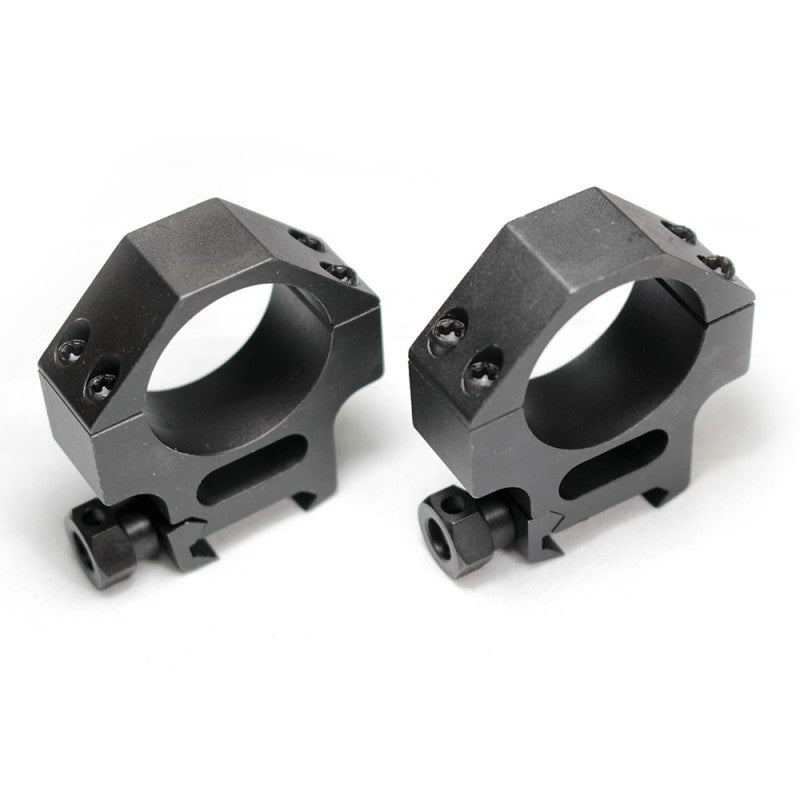 Poli Nicoletta anelli tattici a 4 viti in acciaio 30 mm per Weaver