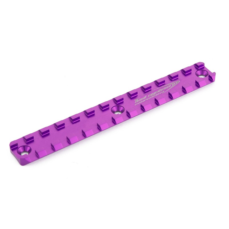 Toni System Slitta Picatinny corta AR15 135 mm, interasse 61,5 mm, per tubi astina Toni System – Viola
