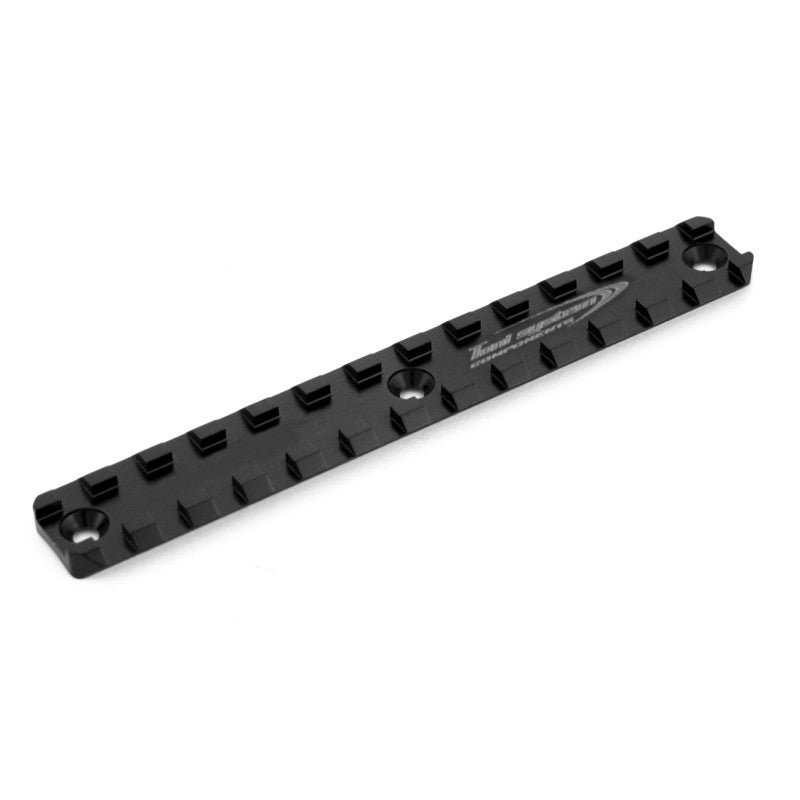 Toni System Slitta Picatinny corta AR15 135 mm, interasse 61,5 mm, per tubi astina Toni System – Nero