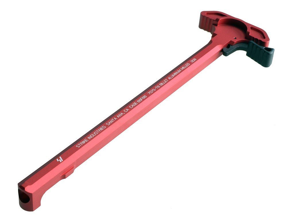 Strike Industries leva di armamento con Extended Latch per AR-10 .308 rosso, immagine 1 di 4