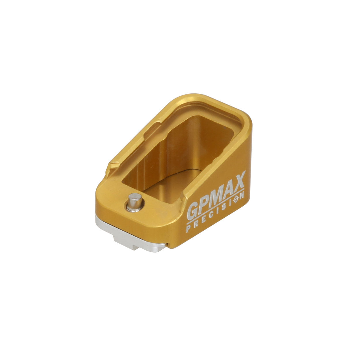 GPmax Precision fondello +0 per caricatori Glock 9×21 mm – Oro