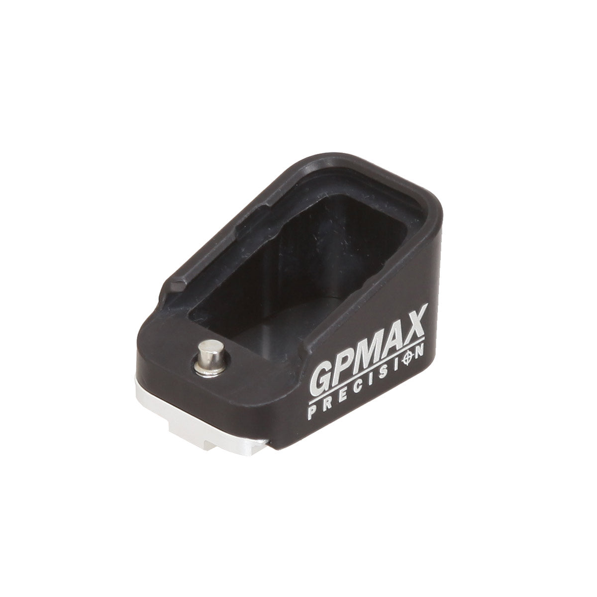 GPmax Precision fondello +0 per caricatori Glock 9×21 mm – Nero