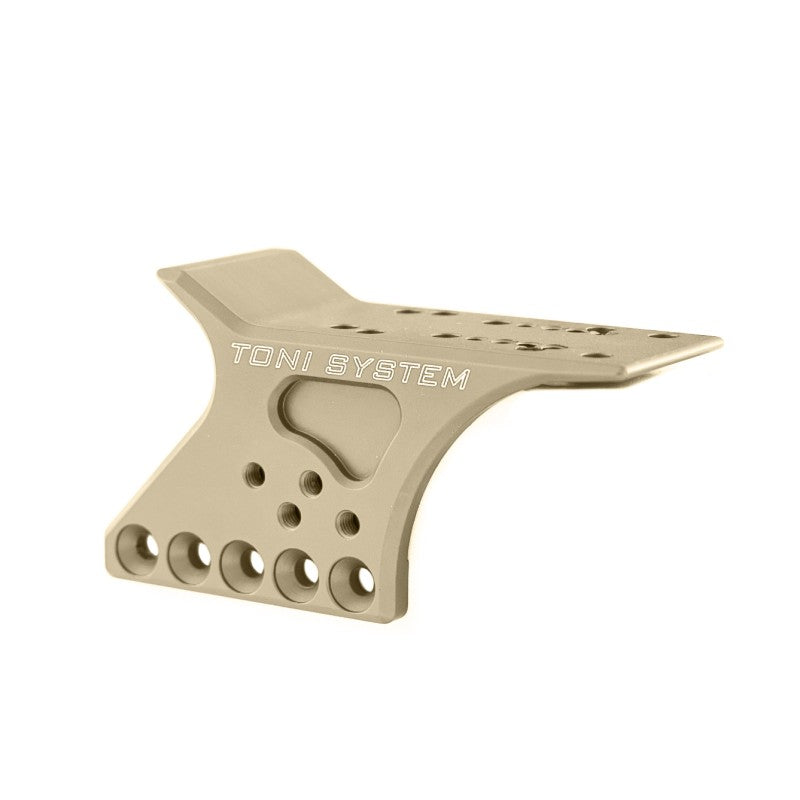 Toni System Attacco multiplo per red dot su STI DVC 2011 Open post 2015, carrello 23,5 mm – Sabbia