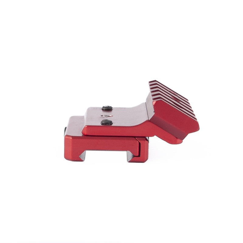 Toni System Attacco per ottica a 30° con slitta Weaver – Rosso