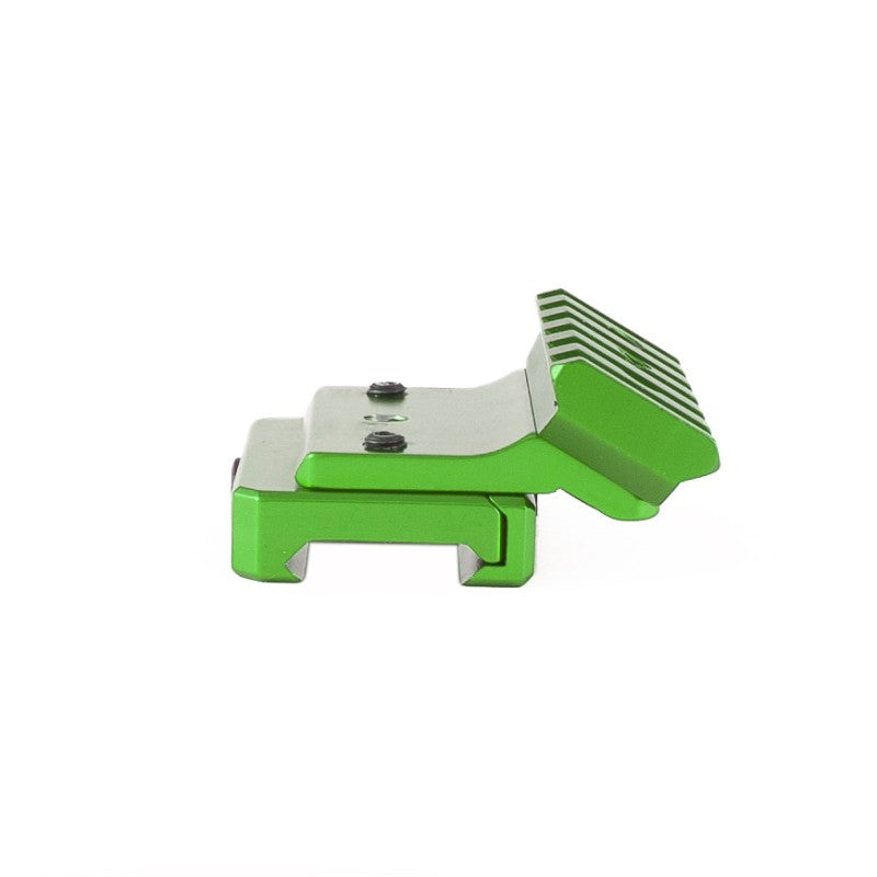 Toni System Attacco per ottica a 30° con slitta Weaver – Verde