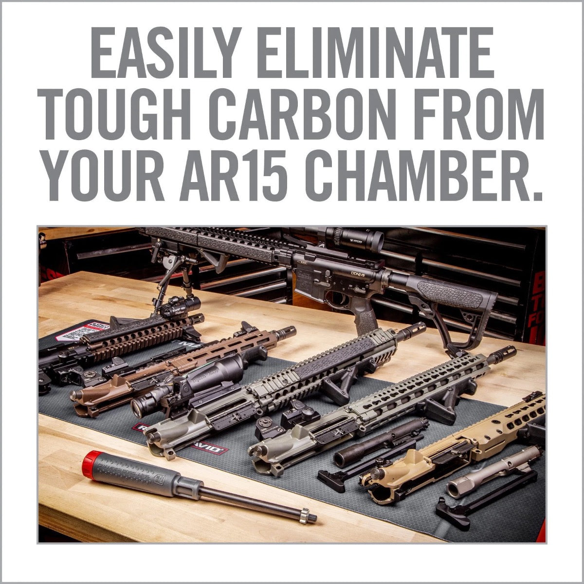 Real Avid CHAMBER BOSS AR15 Utensile Pulizia Camera