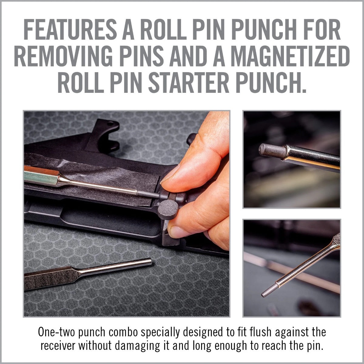 Real Avid AR15 BOLT CATCH PIN STARTER & PIN PUNCH SET
