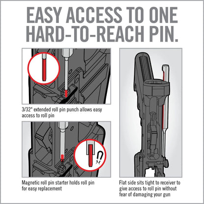 Real Avid AR15 BOLT CATCH PIN STARTER & PIN PUNCH SET