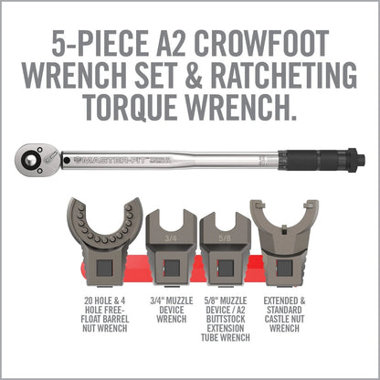 Real Avid Chiave Dinamometrica con Adattatori AR15