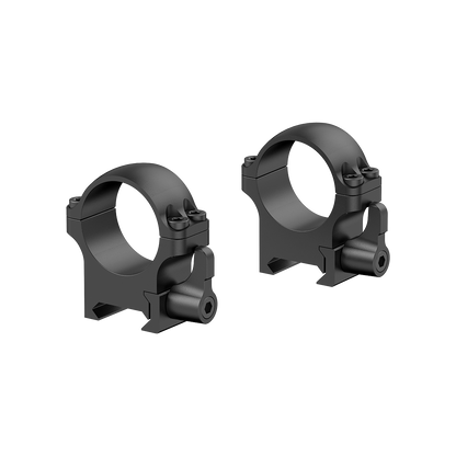 Anelli in acciaio Vector Optics a sgancio rapido da 30 mm profilo basso
