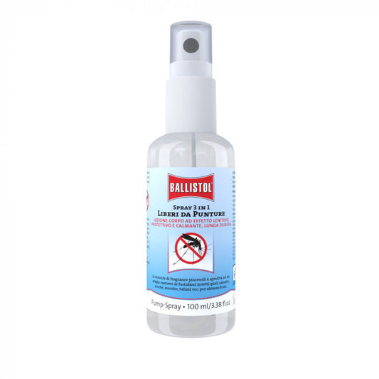 BALLISTOL "LIBERI DA PUNTURE" SPRAY 3 IN 1 | 100 ML