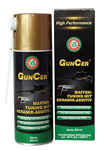 Aceite para armas Ballistol con aditivo cerámico GunCer spray 200 ml