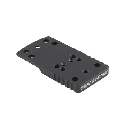 Toni System Base piastrina a coda di rondine tipo A per red dot su Infinity (coda di rondine 9,25 mm)
