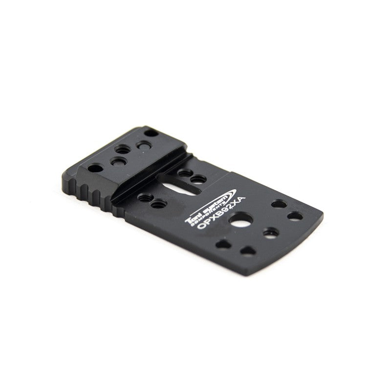 Toni System Base piastrina a coda di rondine tipo A per red dot su Beretta 92X Performance