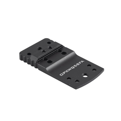 Toni System Base piastrina a coda di rondine tipo A per red dot su Walther Q5 Match SF
