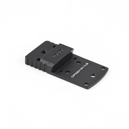 Toni System Base piastrina a coda di rondine tipo B per red dot su Springfield Armory 1911 Loaded