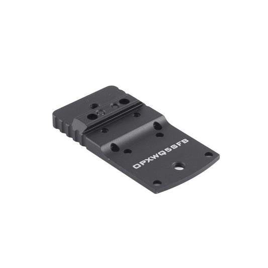 Toni System Base piastrina a coda di rondine tipo B per red dot su Walther Q5 Match SF