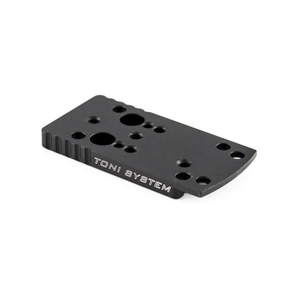 Toni System Base piastrina tipo A per red dot su Tanfoglio Stock II Optic pre 2022