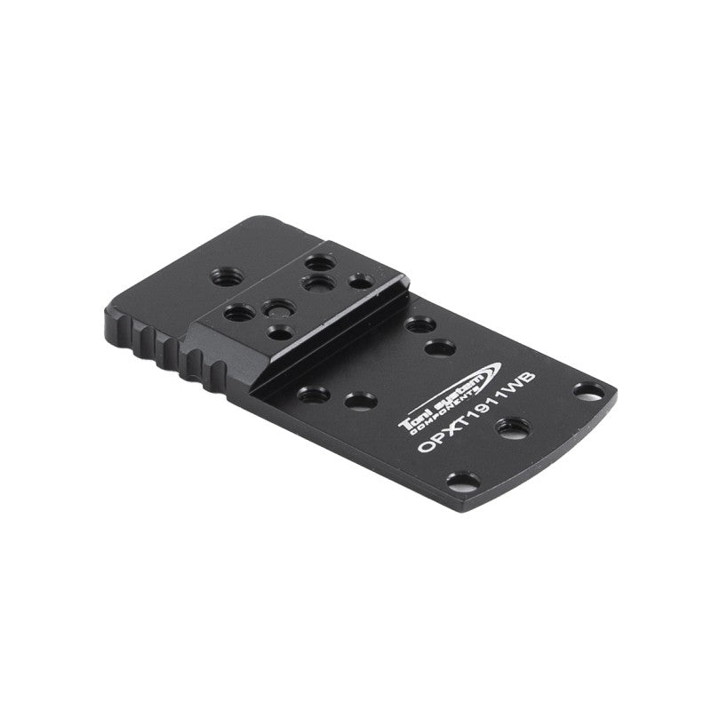 Toni System Base piastrina a coda di rondine tipo B per red dot su Tanfoglio 1911 Witness