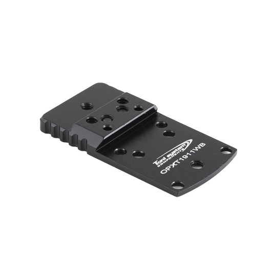 Toni System Base piastrina a coda di rondine tipo B per red dot su Tanfoglio 1911 Witness