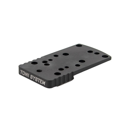 Toni System Base piastrina tipo B per red dot su Tanfoglio Force Esse, Plus e Carry