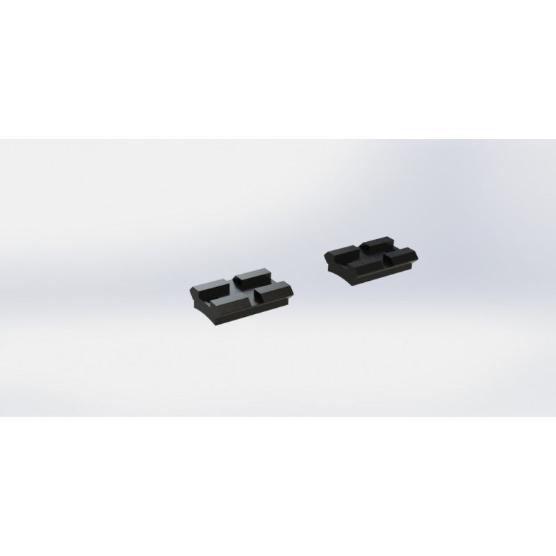 Poli Nicoletta base Weaver per Browning A-Bolt in 2 pezzi acciaio