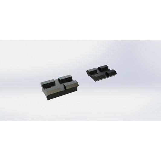 Poli Nicoletta base Weaver per Winchester 70 in 2 pezzi acciaio