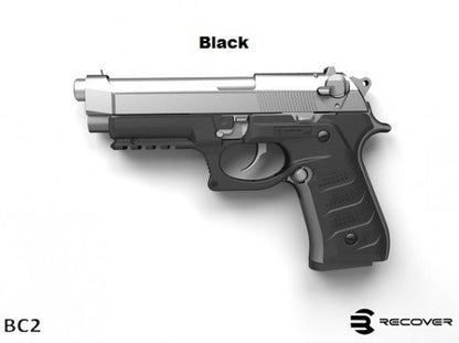 Recover Grip & Rail System per Beretta 92 - Black