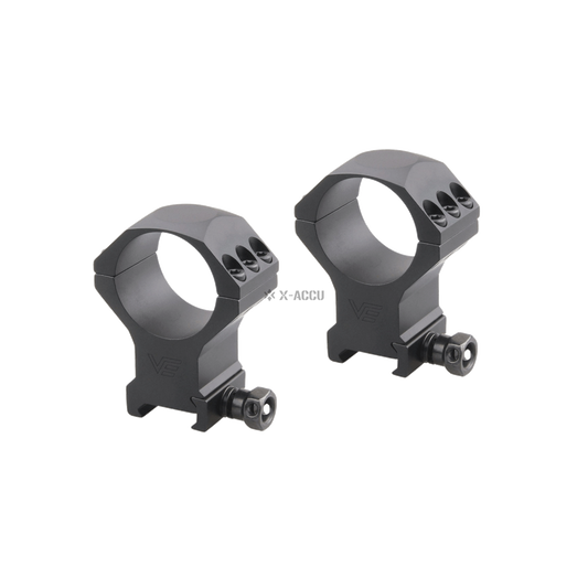 Anelli Vector Optics X-ACCU da 34 mm a profilo alto