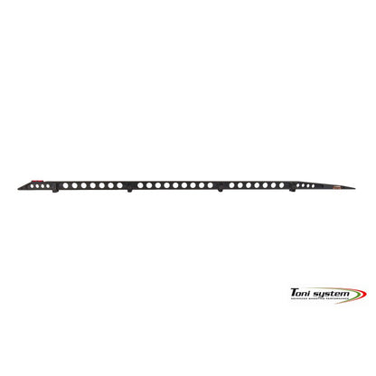 Toni System Bindella Z-PVC H18 mm, L 750 mm, spessore 10 mm, attacchi da 11 mm tipo Perazzi
