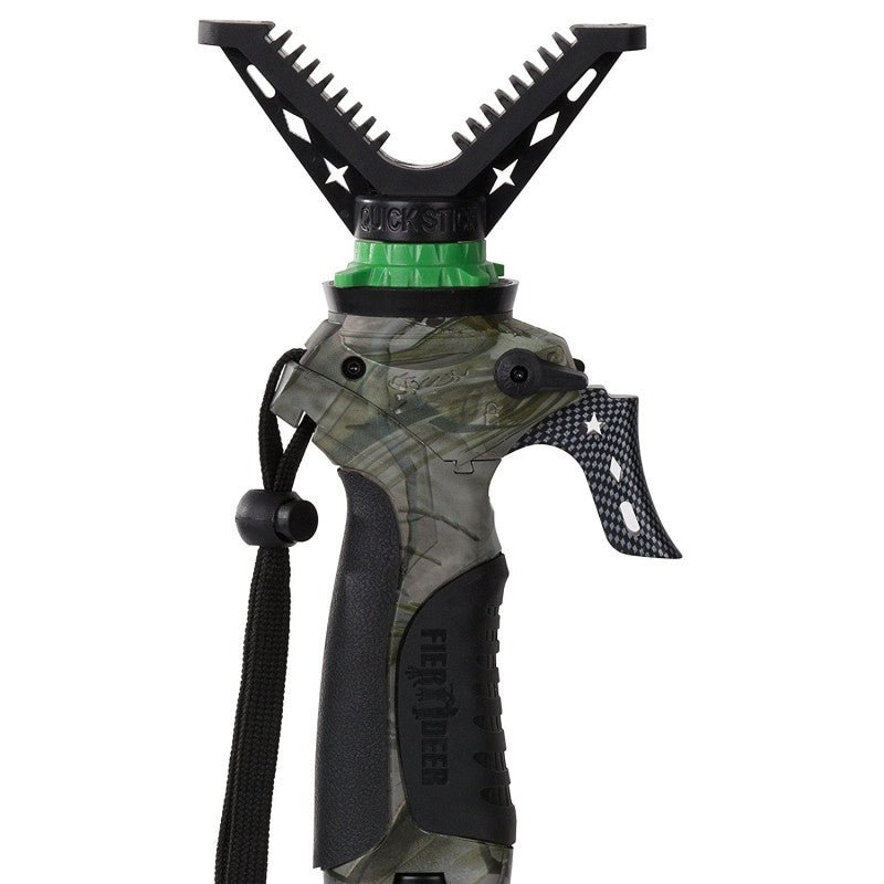 Dörr bipiede da tiro Rapid II camo 87-169 cm con supporto a V