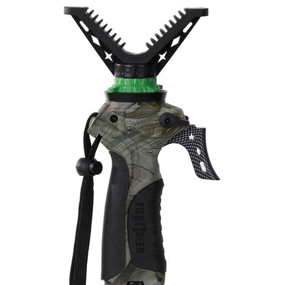 Dörr bipiede da tiro Rapid II camo 87-169 cm con supporto a V