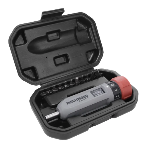 Birchwood Casey BC-TRQW set chiave dinamometrica per armi con inserti e custodia