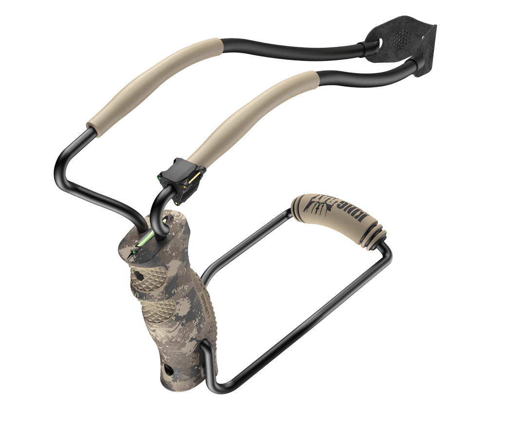 Barnett Black Widow Hunter fionda mimetica con appoggio per il polso